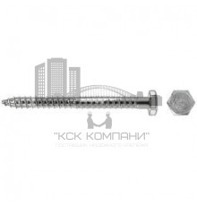 7x85 6-kt. A4 Шуруп fischer по бетону с шестигранной головкой под гаечный ключ для рамных конструкций