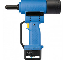 AccuBird ?18 мм Аккумуляторный установочный инструмент для вытяжных заклепок с передней частью ?18 мм