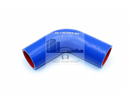 50-1303062-Б2 Патрубок силиконовый радиатора нижний для Спец Техники МТЗ Ф 36 мм, L 170 мм, 135 град.