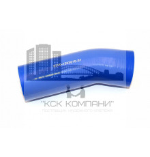 5320-1303010 Патрубок силиконовый радиатора верхний КАМАЗ Ф 56 мм L 191 мм Эксклюзив