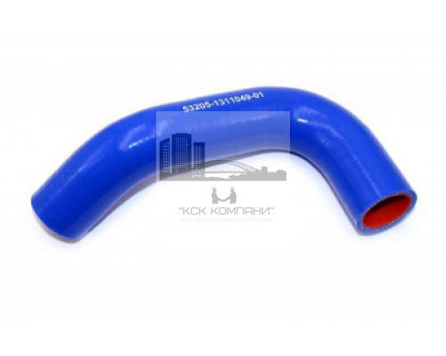 53205-1311049-01 Патрубок силиконовый расширительного бачка S-образный КАМАЗ Ф 32 мм L 200 мм