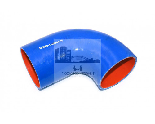 525660-1109044-10 Патрубок силиконовый автобусов ЛИАЗ Ф 90 мм L 105х145 мм, 90 град.