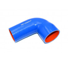 5297-1303025-01 Патрубок силиконовый радиатора верхний для автобусов НЕФАЗ Ф 60х70 мм L 100х140 мм
