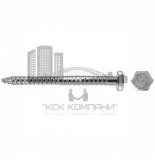 7x85 6-kt. A4 Шуруп fischer по бетону с шестигранной головкой под гаечный ключ для рамных конструкций
