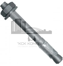 AMT plus Анкер-болт c гайкой и шайбой по DIN 125A (покрытие MagniSilver1000) 10х110