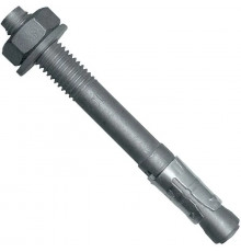 AMT plus Анкер-болт c гайкой и шайбой по DIN 125A (покрытие MagniSilver1000) 8х80