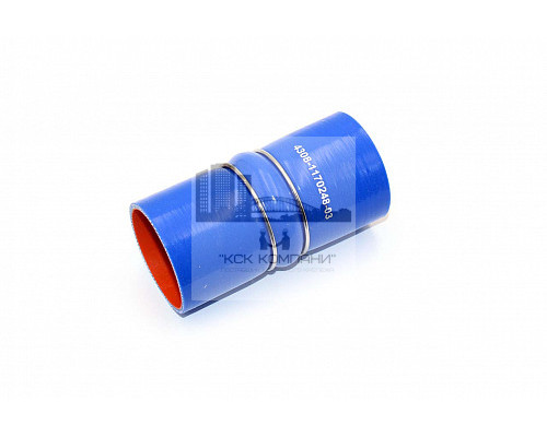 4308-1170248-03 Патрубок силиконовый гофрированный КАМАЗ к теплообменнику Ф 63 мм L 140 мм