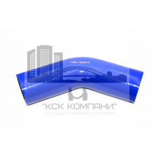 4320-1303010 Патрубок силиконовый радиатора верхний УРАЛ Ф 60 мм, L 130х130, угол 135 град.
