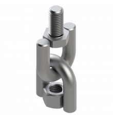 TSH N-B Подвес маятниковый Termoclip двусторонний оц. сталь, M10 35x97x9 мм