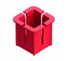 TSI В 38 Вставка кровельной опоры Termoclip пластик, 38x40 мм