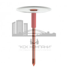 CD/PWP ISOL Штифт приварной Termoclip изолированный с прижимной шайбой омедн./оц. сталь, 2.7x25 30/40 мм