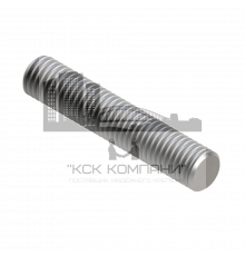 TTR (DIN 976-1) Шпилька резьбовая Termoclip короткая оц. сталь, M8 40 мм