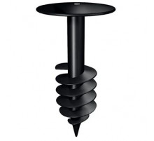 R 28 Тарельчатый анкер TERMOCLIP винтовой полимерный для гидро и теплоизоляции кровли, 28/50x70 мм