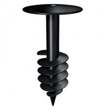 R 28 Тарельчатый анкер TERMOCLIP винтовой полимерный для гидро и теплоизоляции кровли, 28/50x70 мм