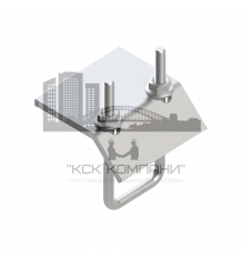 TBC 28 Зажим балочный Termoclip оцинкованный, M6 80x60x4 мм