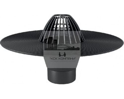 ВБ 90х450 Кровельная воронка Termoclip с листвоуловителем