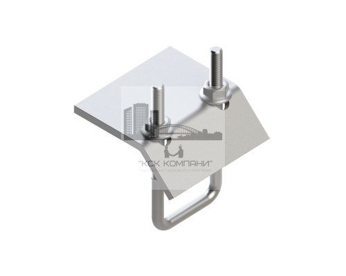 TBC 28 Зажим балочный Termoclip оцинкованный, M6 80x60x4 мм