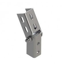 TAA 41 Соединитель наклонный Termoclip для кровельной опоры или седельного фланца оц. сталь, 42x4 мм