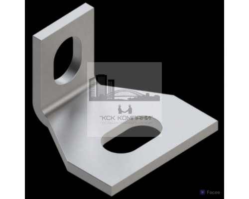 TAP Соединитель угловой Termoclip для крепления профиля к трубным хомутам ОЦ, 50x48x34x4 мм