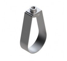 TS Хомут спринклерный Termoclip с гайкой оц. сталь, M10 21-28 мм (1/2")