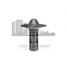 НЭ 125х340 Надставной элемент Termoclip с обжимным фланцем