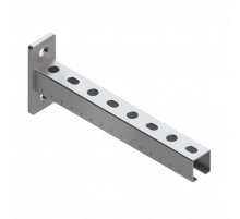 TCA 40 Консоль Termoclip для средних нагрузок оц. сталь, 38x40x2x200 мм