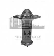 НЭ-Д1 125х340 Надставной элемент Termoclip с дренажным фланцем Д1