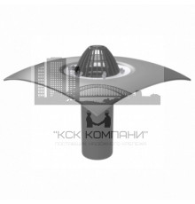 НЭ-Ф 125х340 Надставной элемент Termoclip с фартуком