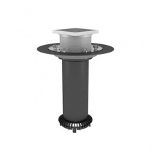 НЭ-Д1-ТД2 125х340 Надставной элемент Termoclip с трапом и фланцами Д1 и Д2