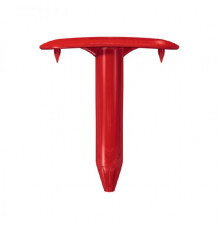 ПТЭ 4 Полимерный тарельчатый элемент TERMOCLIP с овальным держателем и шипами для гидроизоляции кровли, 14x80x40x60 мм