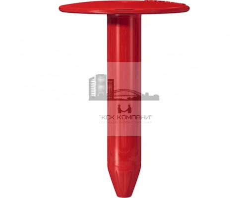 ПТЭ 5 Полимерный тарельчатый элемент TERMOCLIP с увеличенной площадью держателя для теплоизоляции кровли, 14x75x50 мм