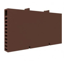 60х12.5х115 Вентиляционная коробочка Termoclip для кладки красно-коричневая