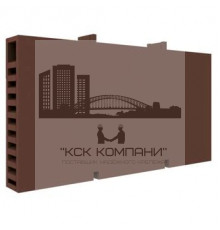 60х12.5х115 Вентиляционная коробочка Termoclip для кладки красно-коричневая