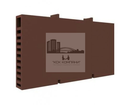 60х12.5х115 Вентиляционная коробочка Termoclip для кладки красно-коричневая