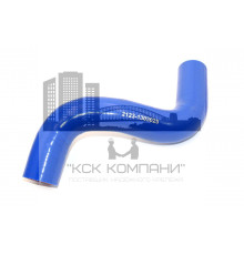 2123-1303025 Патрубок силиконовый подводящий ВАЗ 04-07 алюминиевый радиатор