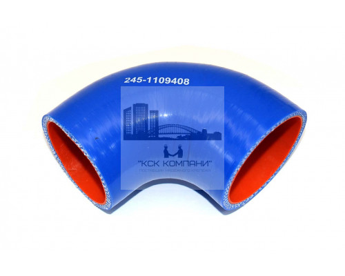 245-1109408 Патрубок силиконовый воздушного фильтра ЗИЛ-Бычок