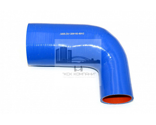 3205-70-1209160-80v2 Патрубок силиконовый автобусов ПАЗ