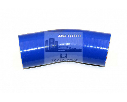 3302-1173111 Патрубок силиконовый интеркулера Камминз ISF 2.8L ГАЗ