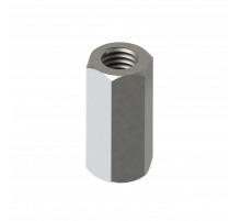 TRC Гайка соединительная Termoclip для наращивания шпилек по длине ОЦ, M8x25 мм