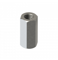 TRC Гайка соединительная Termoclip для наращивания шпилек по длине ОЦ, M8x25 мм