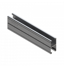 TSC 41D Zn140 Профиль монтажный Termoclip двойной для высоких нагрузок гоц. сталь 10 мкм, 41x82x2x3000 мм