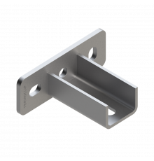 TSF T 38-41 6F2 HDG Фланец седельный Termoclip поперечный гоц. сталь, 51x34x4x90 мм