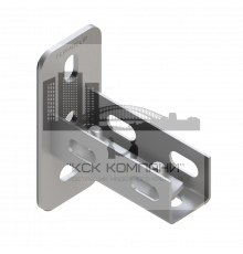 TSF U 28 4F6 Фланец седельный Termoclip универсальный оц. сталь, 35x30x2x95 мм