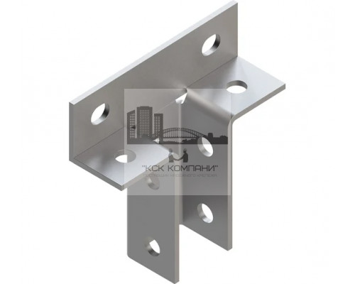 38-41 4F10 HZn Соединитель угловой Termoclip Т-образный гоц. сталь, 44x99x142x4 мм  купить в Москве