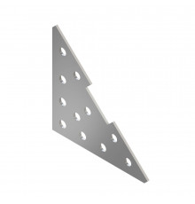 38-41 4F11 Пластина соединительная Termoclip треугольная ОЦ, 190x190x4 мм