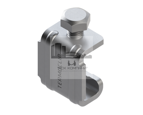 ZV 2,3F Зажим воздуховодов Termoclip оц. сталь, M8 30x2.3 мм  купить в Москве