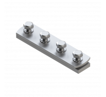 38-40 8F4 M10 Соединитель продольный Termoclip для профилей, 30/40x152x4/8 мм