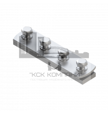 38-40 8F4 M10 Соединитель продольный Termoclip для профилей, 30/40x152x4/8 мм