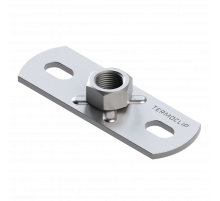 TBP M 4F2 Пластина опорная Termoclip для средних нагрузок, M8 40x120x4 мм