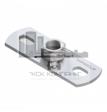 TBP M 4F2 Пластина опорная Termoclip для средних нагрузок, M8 40x120x4 мм